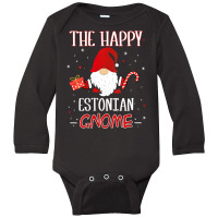 Womens Estonian Christmas Gnome Costume Matching Family V Neck T Shirt Long Sleeve Baby Bodysuit | Artistshot