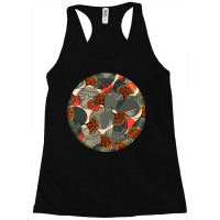 African Fabric Pattern Round Earrings 5 Racerback Tank | Artistshot