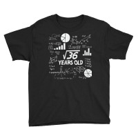 Birthday Square Root Math Problem Fun Calculation 6th T Shirt Youth Tee | Artistshot