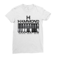 Hammond Organ And Graphics Classic Ladies Fitted T-shirt | Artistshot