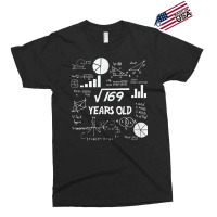 Birthday Square Root Math Problem Fun Calculation 13th T Shirt Exclusive T-shirt | Artistshot