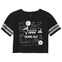 Birthday Square Root Math Problem Fun Calculation 38th T Shirt Scorecard Crop Tee | Artistshot