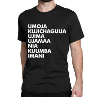 Kwanzaa ,  Seven Principles Classic T-shirt | Artistshot