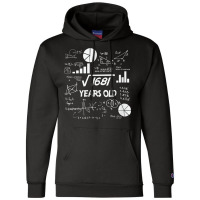 Birthday Square Root Math Problem Fun Calculation 41st T Shirt Champion Hoodie | Artistshot