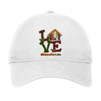 Educator Love Jesus Merry Christmas Xmas Christian Noel T Shirt Adjustable Cap | Artistshot