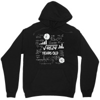 Birthday Square Root Math Problem Fun Calculation 68th T Shirt Unisex Hoodie | Artistshot