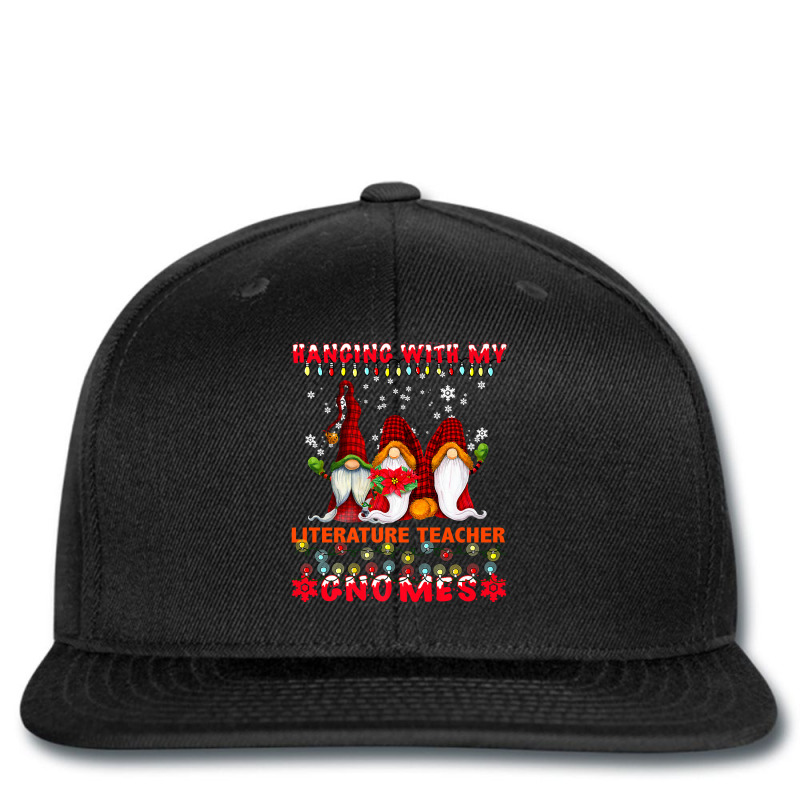 Hanging With My Literature Teacher Gnomes Ugly Xmas Matching Premium T Printed hat by Jeffrey_Insalaco | Artistshot