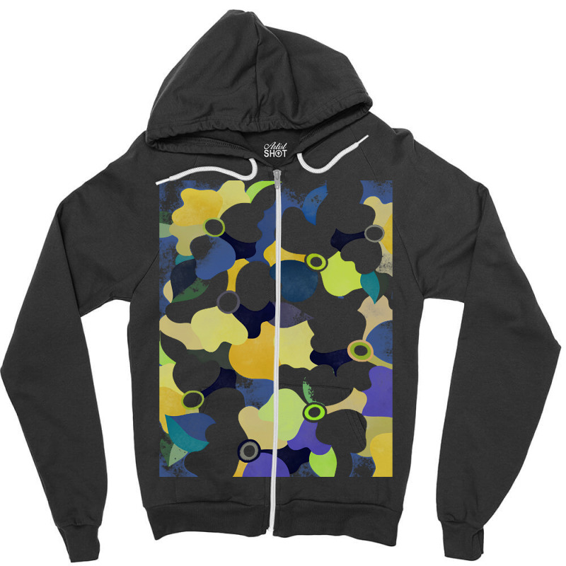 Florish T  Shirt Flower Bed T  Shirt (1) Zipper Hoodie | Artistshot