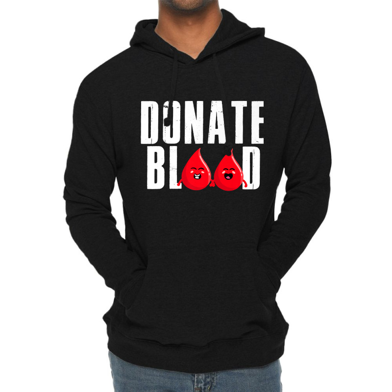 Cool Blood Donation Art Men Women Blood Donor Phlebotomy Premium T Shi Lightweight Hoodie by Saiful_Siddique | Artistshot