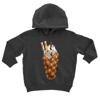 Bubble Waffle Ice Cream T  Shirt Egg Bubble Waffle Vanilla Ice Cream A Toddler Hoodie | Artistshot