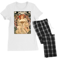 Alphonse Mucha Vintage Champendois Women's Pajamas Set | Artistshot