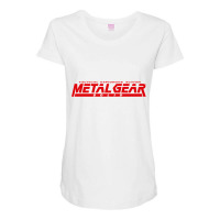 Metal Gear Solid Classic Maternity Scoop Neck T-shirt | Artistshot