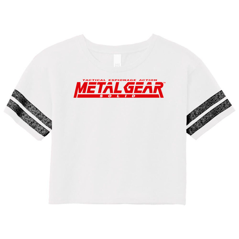 Metal Gear Solid Classic Scorecard Crop Tee by JenniferMoquin | Artistshot