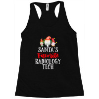 Santa's Favorite Radiology Tech Christmas Funny Gnome Santa T Shirt Racerback Tank | Artistshot