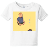 Bobby Meditating Baby Tee | Artistshot