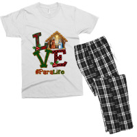 Paraprofessional Love Jesus Christmas Xmas Christian Noel T Shirt Men's T-shirt Pajama Set | Artistshot