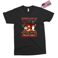 Hanging With My Zoology Teacher Gnomes Ugly Xmas Matching Premium T Sh Exclusive T-shirt | Artistshot