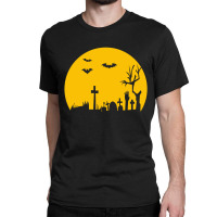 Halloween Night Horror Party Ghost Classic T-shirt | Artistshot