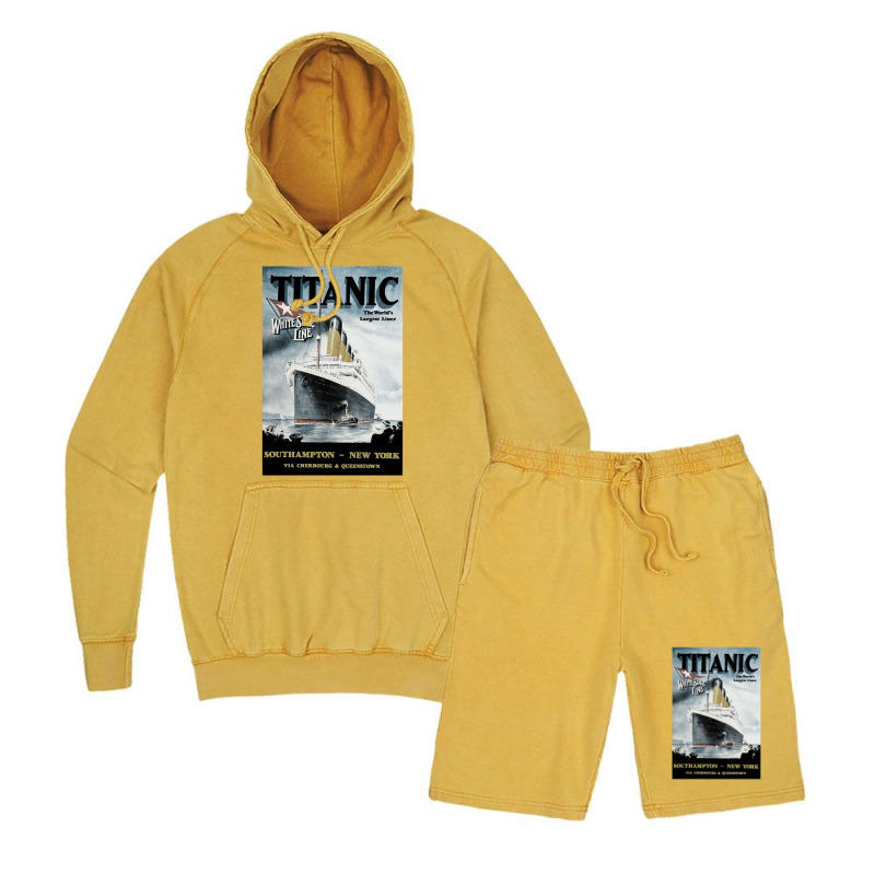 Vintage Poster Vintage Hoodie And Short Set | Artistshot