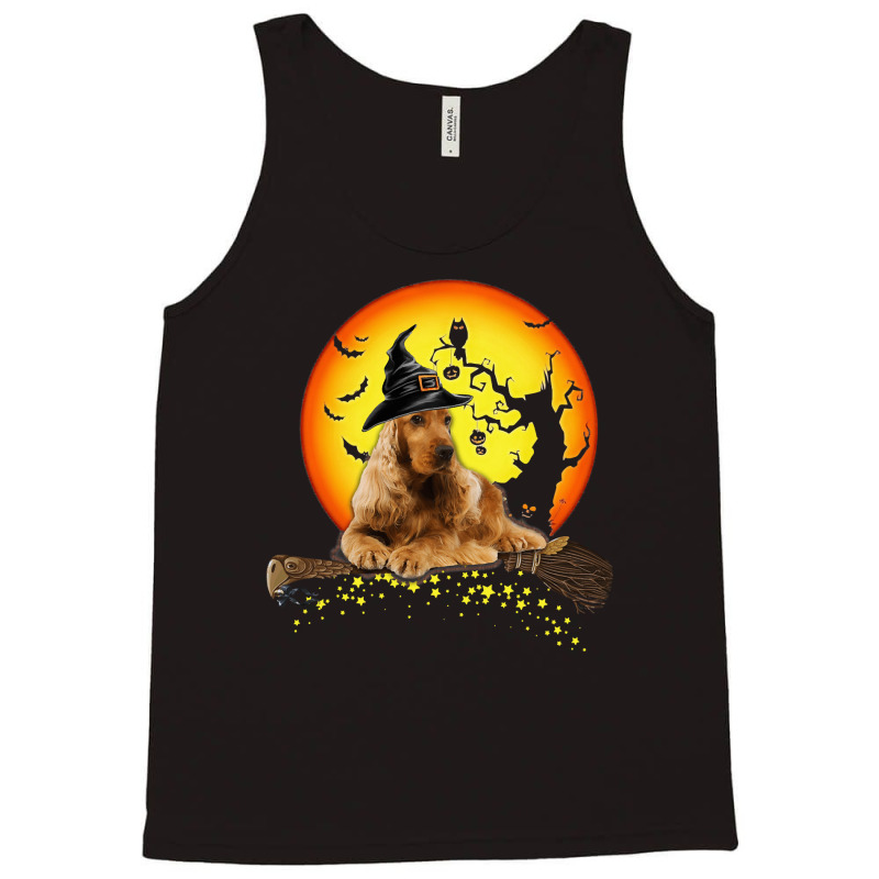 Dog Cocker Spaniel Baby Halloween Dog Lovers 684 Paw Tank Top by permad | Artistshot