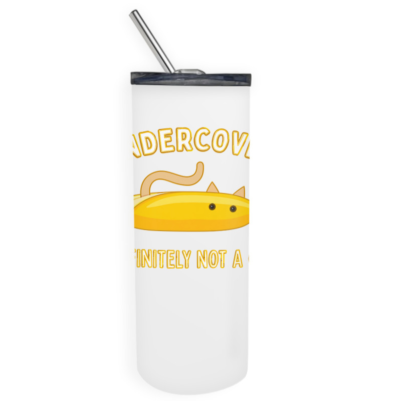 Undercover Definitely Not A Cat Funny Banana Lover Kitty Premium Skinny Tumbler | Artistshot