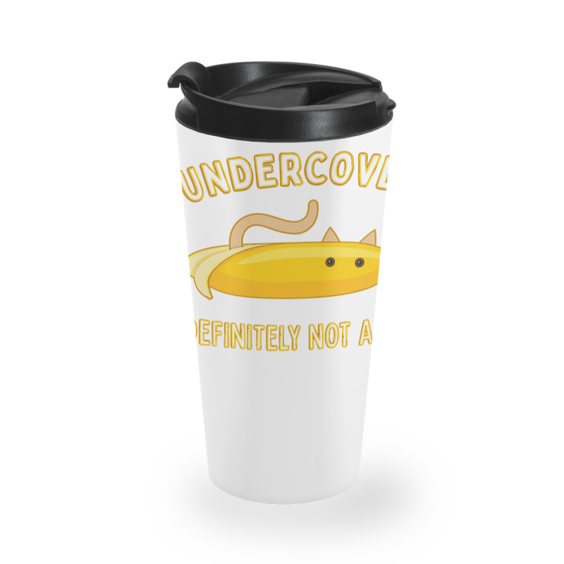 Undercover Definitely Not A Cat Funny Banana Lover Kitty Premium Travel Mug | Artistshot