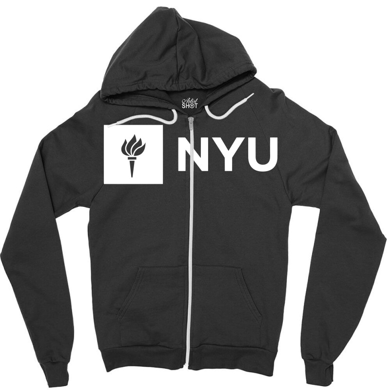 Nyu hooded sweatshirt hot sale