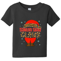 Technology Teacher Claus Christmas Santa Hat Pajamas Xmas Premium T Sh Baby Tee | Artistshot