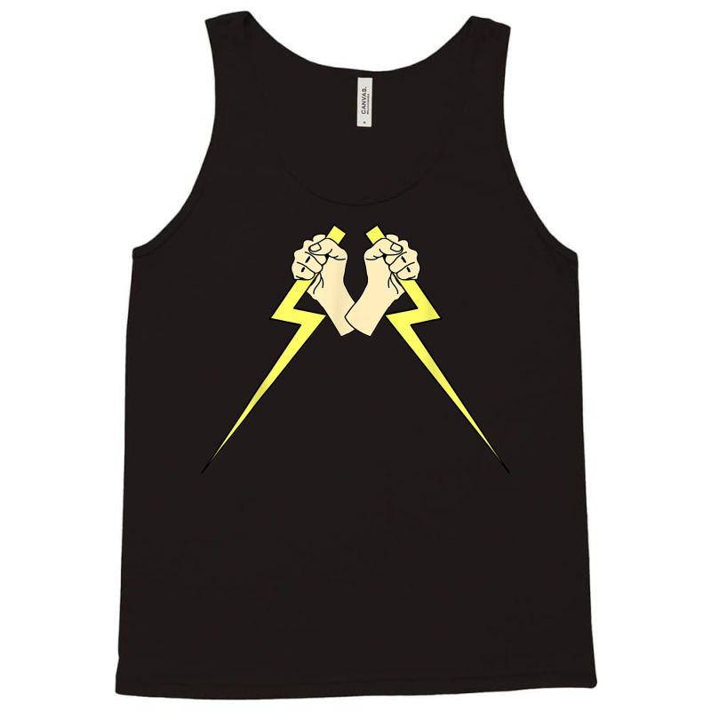 Pair Of Thunderbolt Shaped Cute Funny T Shirt Tank Top | Artistshot