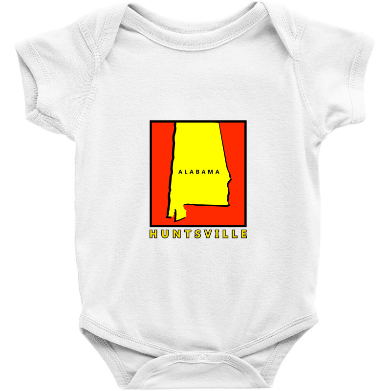 Huntsville Alabama Baby Bodysuit by berkah_99 | Artistshot