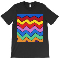 Color Zigzag T-shirt | Artistshot