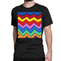 Color Zigzag Classic T-shirt | Artistshot