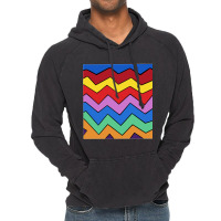 Color Zigzag Vintage Hoodie | Artistshot