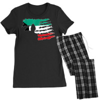 Kuwait Soldier Salute Veteran Patriot T Shirt Women's Pajamas Set | Artistshot