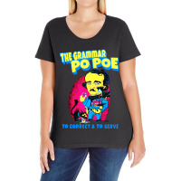 Grammar Po Poe Police Ladies Curvy T-shirt | Artistshot