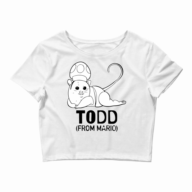 It's Todd Crop Top | Artistshot