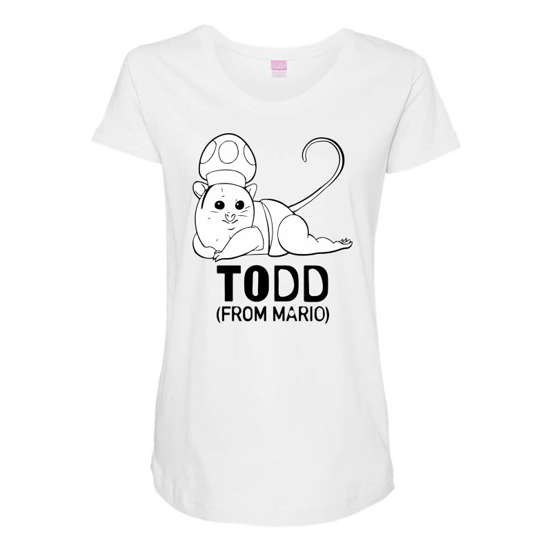 It's Todd Maternity Scoop Neck T-shirt | Artistshot