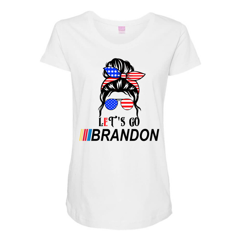 Let's Goo Brandon! Classic Maternity Scoop Neck T-shirt | Artistshot