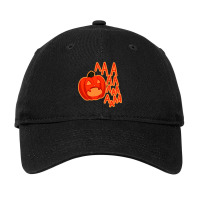 Screaming Pumpkin Adjustable Cap | Artistshot