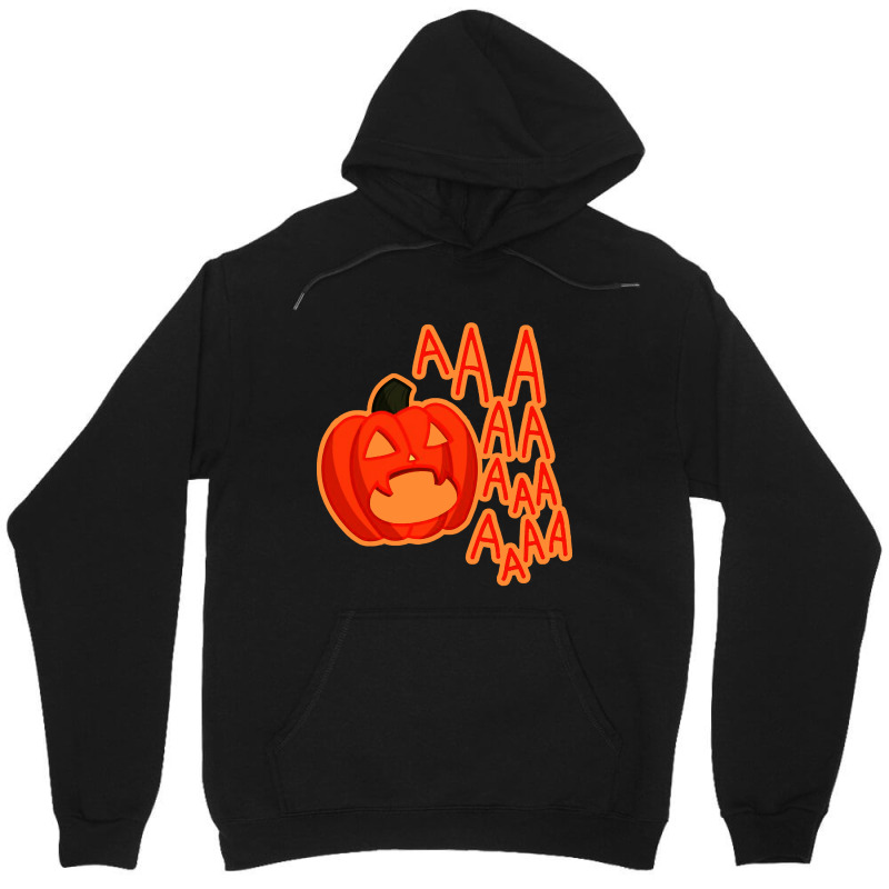 Screaming Pumpkin Unisex Hoodie by Hatory | Artistshot