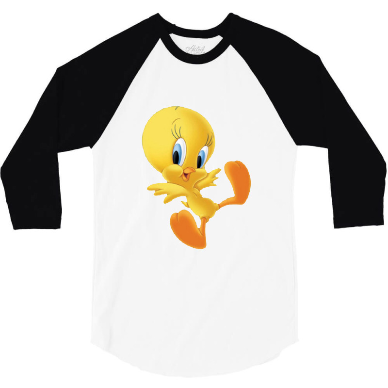 Tweety Bird 3/4 Sleeve Shirt by robinjumpstart | Artistshot