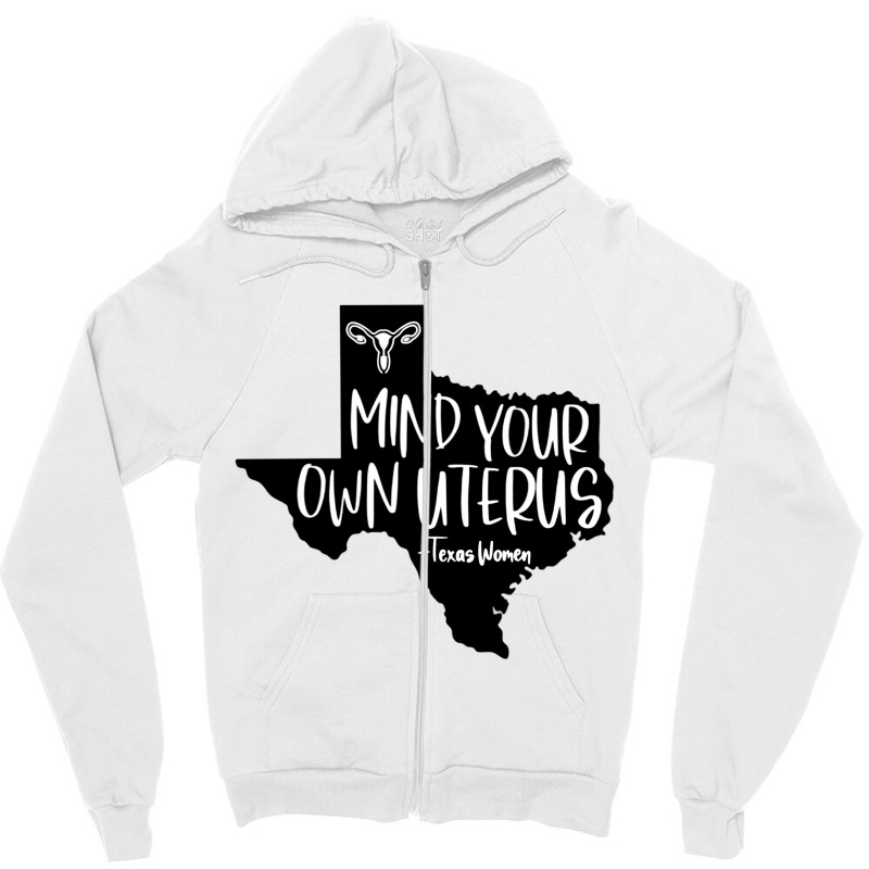 Texas Mind Zipper Hoodie | Artistshot