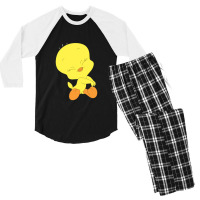 Tweety Bird Men's 3/4 Sleeve Pajama Set | Artistshot