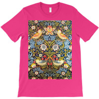 Morris Strawberry Thief Design 1883 T-shirt | Artistshot