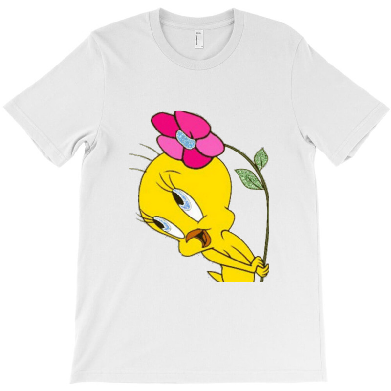 Tweety Flower T-Shirt by robinjumpstart | Artistshot