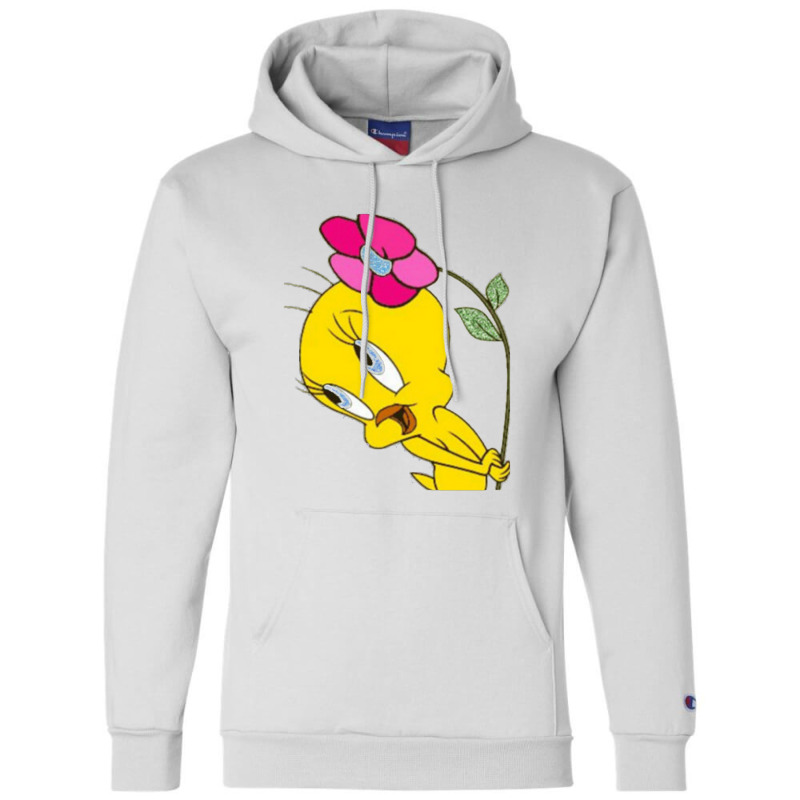 Tweety Flower Champion Hoodie by robinjumpstart | Artistshot