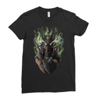 God Anubis Ladies Fitted T-shirt | Artistshot