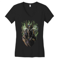 God Anubis Women's V-neck T-shirt | Artistshot