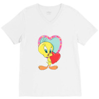 Tweety Love V-neck Tee | Artistshot