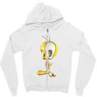 Tweety Skeleton Zipper Hoodie | Artistshot